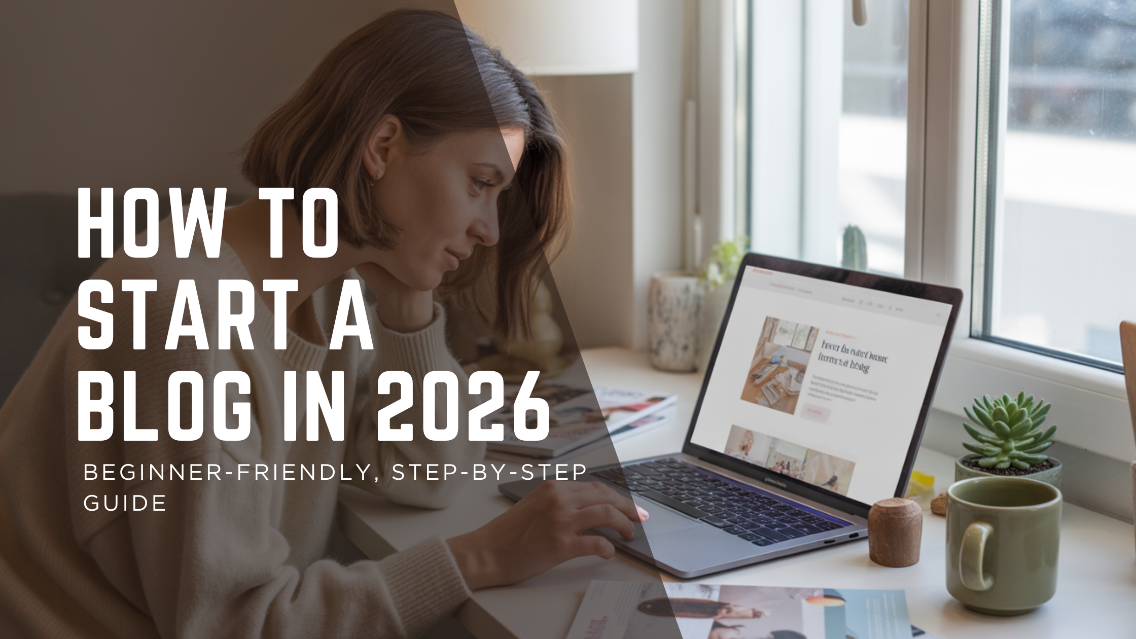 How to Start a Blog in 2026 (Beginner-Friendly, Step-by-Step Guide)